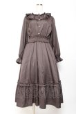 画像1: m petit by misako / ワンピース L 濃灰 Y-25-11-05-115-LO-OP-SZ-ZY (1)