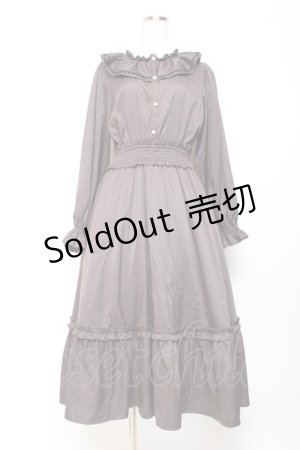 画像: m petit by misako / ワンピース L 濃灰 Y-25-11-05-115-LO-OP-SZ-ZY