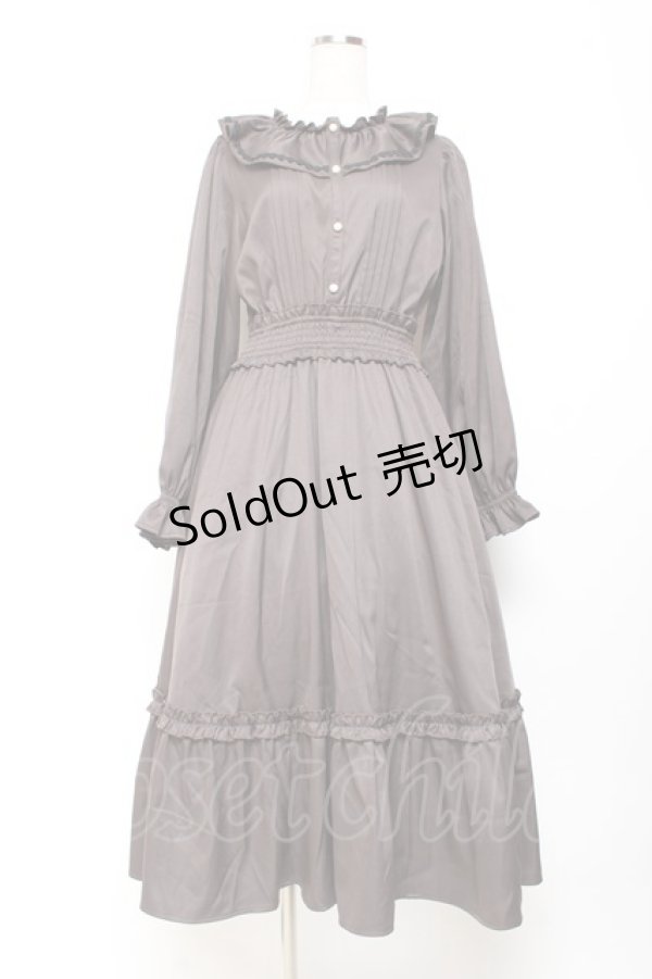 画像1: m petit by misako / ワンピース L 濃灰 Y-25-11-05-115-LO-OP-SZ-ZY (1)