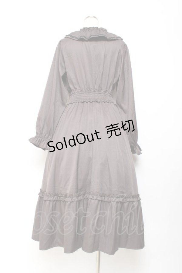 画像2: m petit by misako / ワンピース L 濃灰 Y-25-11-05-115-LO-OP-SZ-ZY (2)