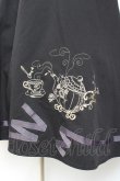 画像4: axes femme POETIQUE / ティータイム刺繍吊りスカート M 黒 Y-25-11-05-118-AX-SK-SZ-ZY (4)