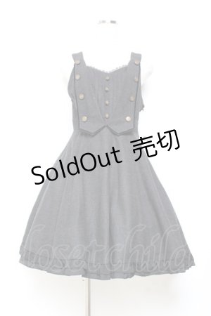 画像: axes femme / ベスト重ね風ジャンドレ M グレー Y-25-11-05-120-AX-OP-SZ-ZY