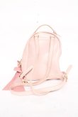 画像2: Maison de FLEUR / リボンMリュック F ピンク Y-25-11-05-022-LO-BG-SZ-ZY (2)