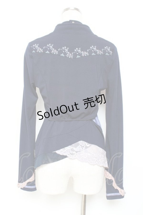 画像2: Ozz oneste / ホルターキャミ+ボレロ  青 Y-25-11-05-147-OO-TO-SZ-ZY (2)