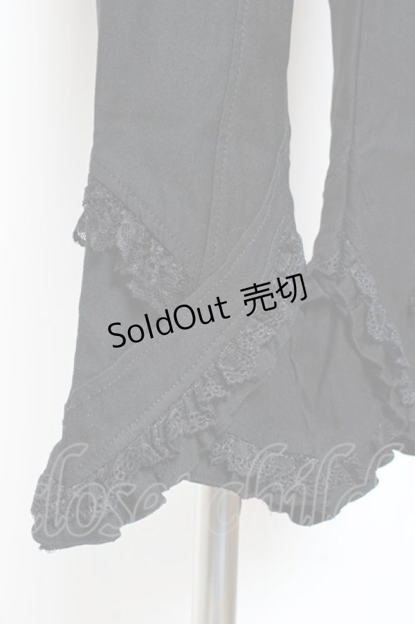 画像4: Rozen Kavalier / ポケットブレード入り七分丈パンツ  黒 Y-25-11-05-150-OO-PA-SZ-ZY (4)
