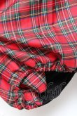 画像3: ACDC RAG / タータンチェック変形スカート F 赤×黒 Y-25-11-05-155-PU-SK-SZ-ZY (3)