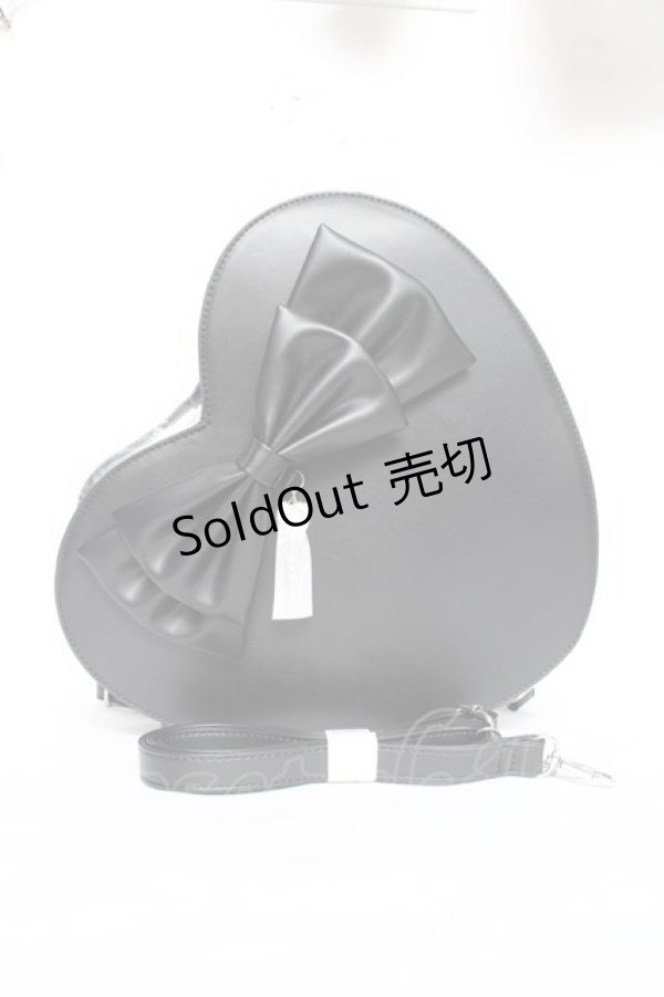 画像3: DearMyLove / エンジェルフリル3wayリボンハート  黒 Y-25-11-05-024-EL-BG-SZ-ZY (3)