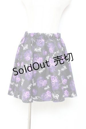 画像: NieR Clothing / NieR MINI　スカート F パープル Y-25-11-05-157-PU-SK-SZ-ZY