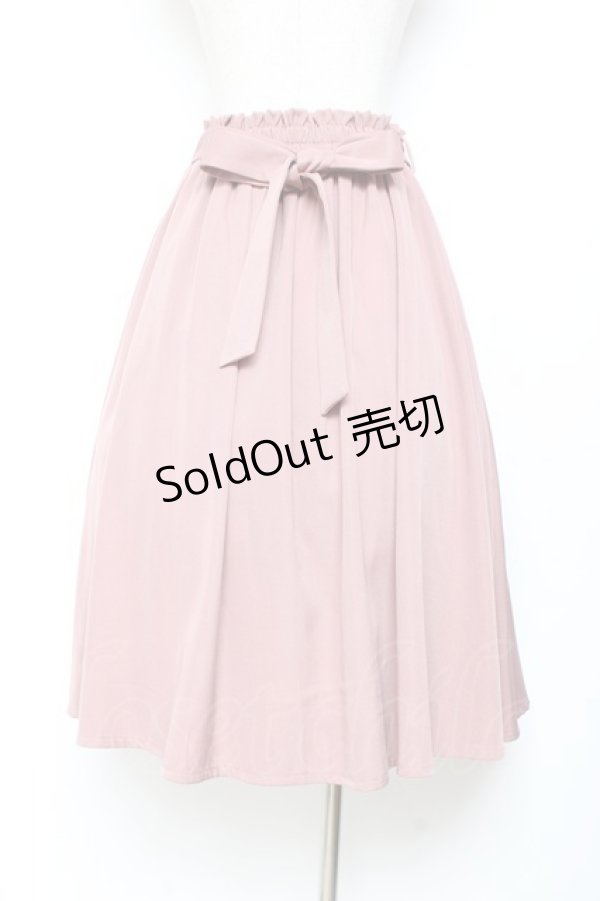 画像2: axes femme / フレームローズ刺繍スカート F ピンク Y-25-11-05-165-AX-SK-SZ-ZY (2)
