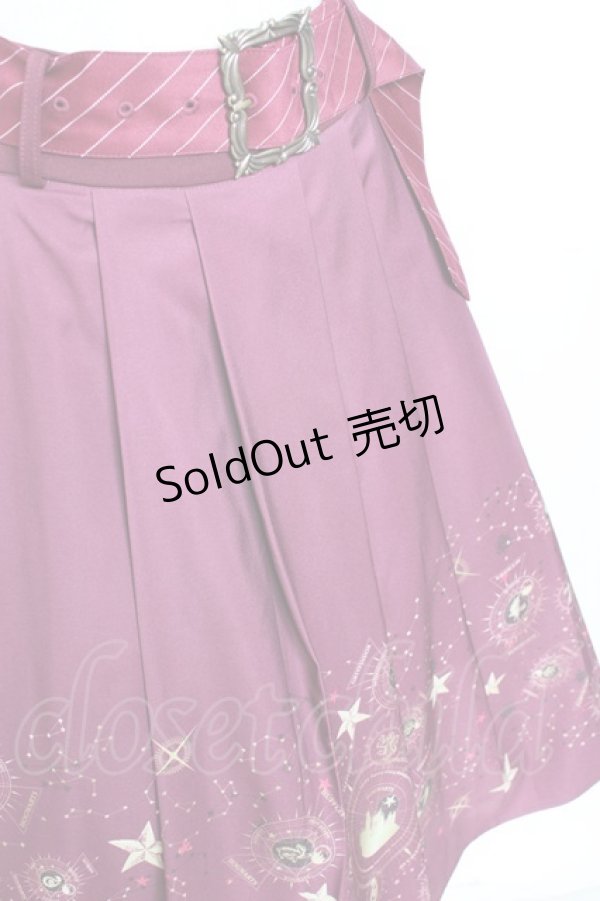 画像3: axes femme / ハリー・ポッター/ベルト付スカート F ワイン Y-25-11-05-168-AX-SK-SZ-ZY (3)