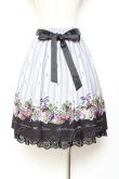 画像2: axes femme POETIQUE / リボン付ヴァンダンジュスカート M 黒 Y-25-11-05-169-AX-PA-SZ-ZY (2)