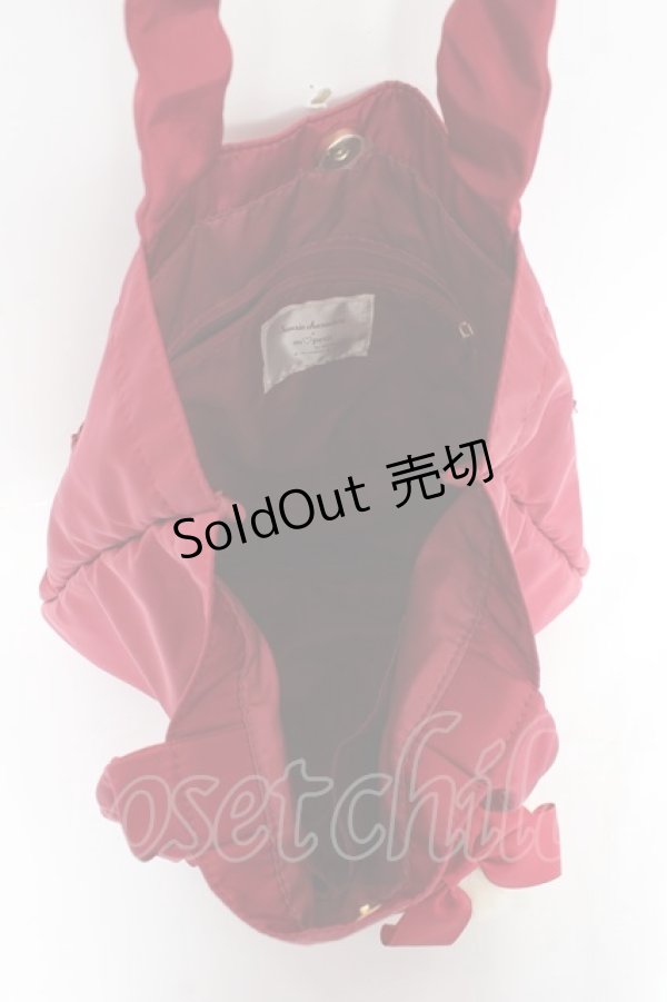 画像3: m petit by misako / サンリオキャラクターズコラボ ハローキティ トートバッグ  濃赤 Y-25-11-05-028-LO-BG-SZ-ZY (3)