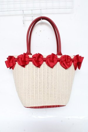 画像: m petit by misako / バッグ  濃赤 Y-25-11-05-029-LO-BG-SZ-ZY