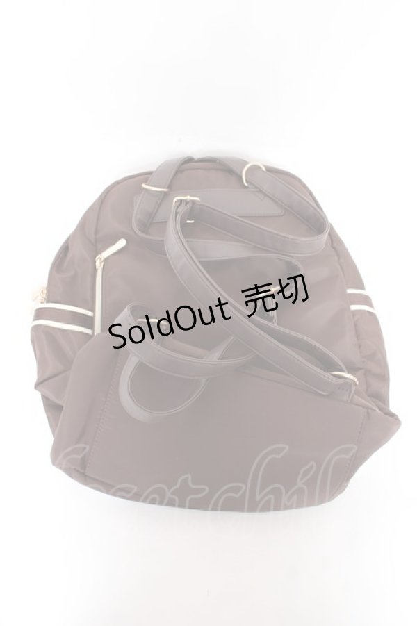 画像2: m petit by misako / AM2WAYリュック  中茶 Y-25-11-05-031-LO-BG-SZ-ZY (2)