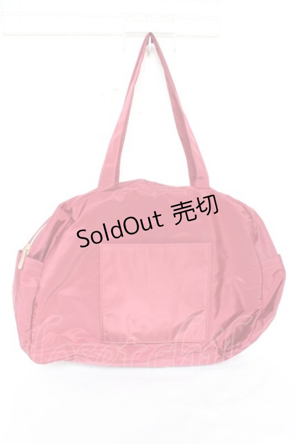 画像2: m petit by misako / AMリボンヅカイボストンバッグ  中赤 Y-25-11-05-032-LO-BG-SZ-ZY (2)