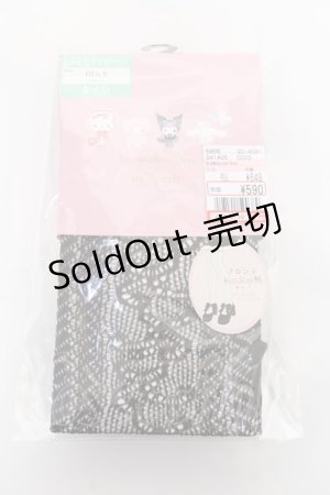 画像: m petit by misako / ECAMクロミタグタイツ L-LL 中黒 Y-25-11-05-005-LO-ZA-SZ-ZT450