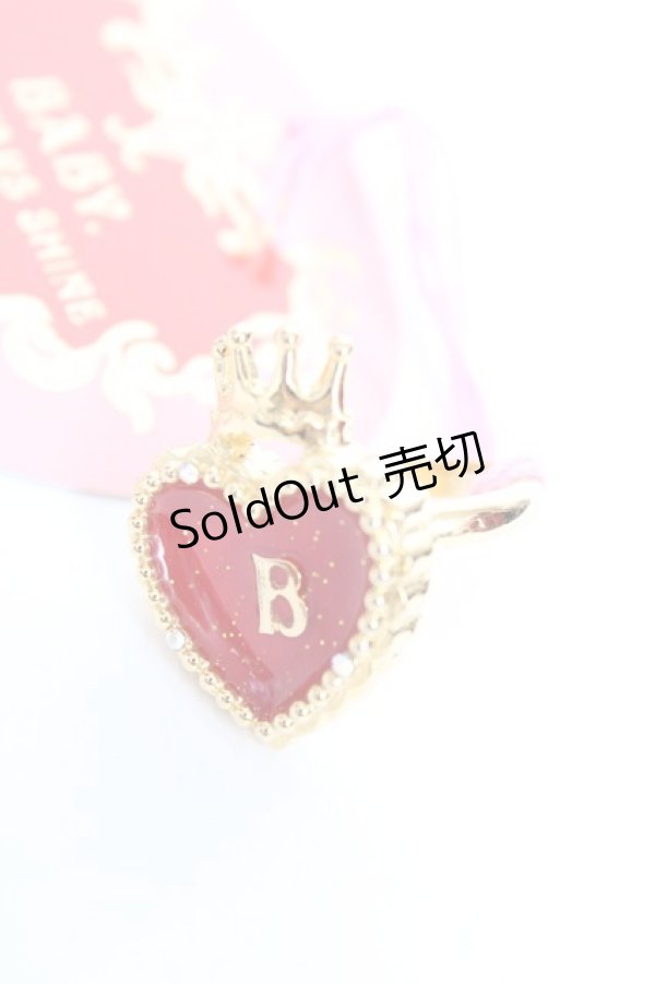 画像1: BABY,THE STARS SHINE BRIGHT / HEART TRUMPリング  ゴールド Y-25-11-06-001-BA-AC-SZ-ZY (1)