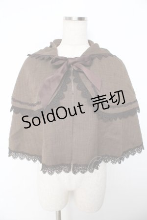 画像: Innocent World / 3WAYケープ  ブラウン Y-25-11-06-051-IW-JA-SZ-ZY