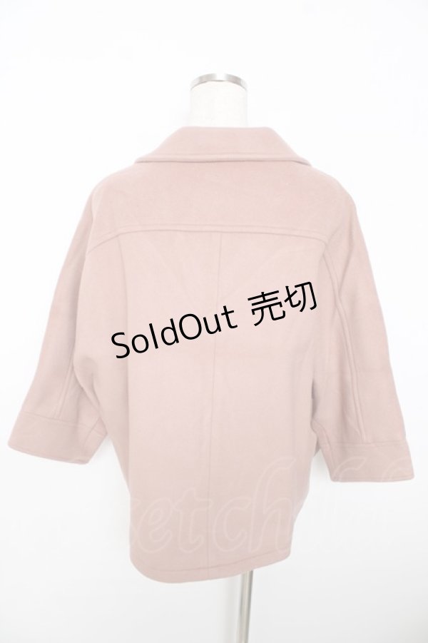 画像2: Jane Marple / COATジップショートコート  ピンク Y-25-11-06-054-JM-CO-AS-ZY (2)