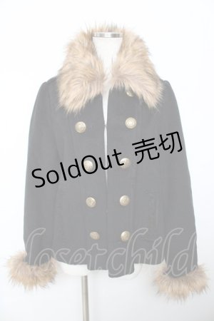 画像: axes femme / ナポレオンコート M 黒 Y-25-11-06-056-AX-CO-SZ-ZY