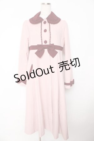 画像: Innocent World / アメリアコートワンピース M ピンク Y-25-11-06-058-IW-OP-SZ-ZY