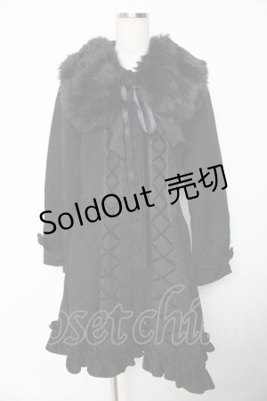 画像: ATELIER PIERROT / Lunar Lattice Coat -Princess Sleeves-  黒 Y-25-11-06-060-EL-CO-SZ-ZY