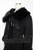 画像3: ATELIER PIERROT / Lunar Lattice Coat -Princess Sleeves-  黒 Y-25-11-06-060-EL-CO-SZ-ZY (3)