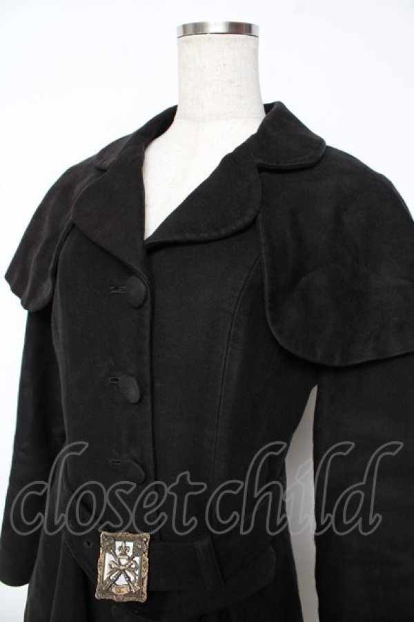 画像3: Juliette et Justine / ル ソワール ドゥ ダームコート I グラフィット(黒) Y-25-11-06-061-CL-CO-SZ-ZY (3)