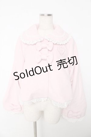 画像: BABY,THE STARS SHINE BRIGHT / クララリボンショートジャケット - ピンク Y-25-11-06-066-BA-CO-SZ-ZY