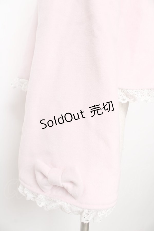 画像4: BABY,THE STARS SHINE BRIGHT / クララリボンショートジャケット - ピンク Y-25-11-06-066-BA-CO-SZ-ZY (4)