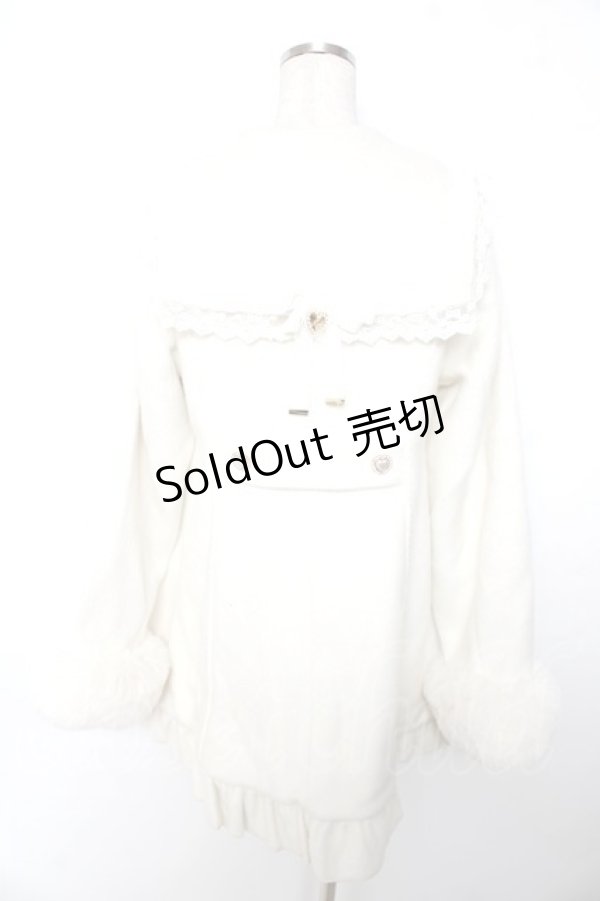 画像2: LIZ LISA / リボンセーラーコート 0 アイボリー Y-25-11-06-075-LO-OP-SZ-ZY (2)