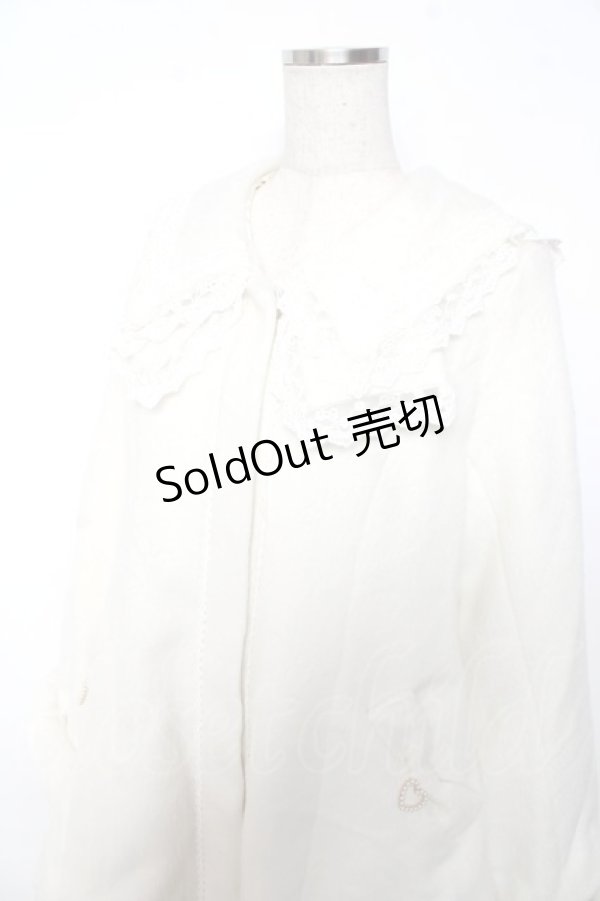 画像3: LIZ LISA / リボンセーラーコート 0 アイボリー Y-25-11-06-075-LO-OP-SZ-ZY (3)