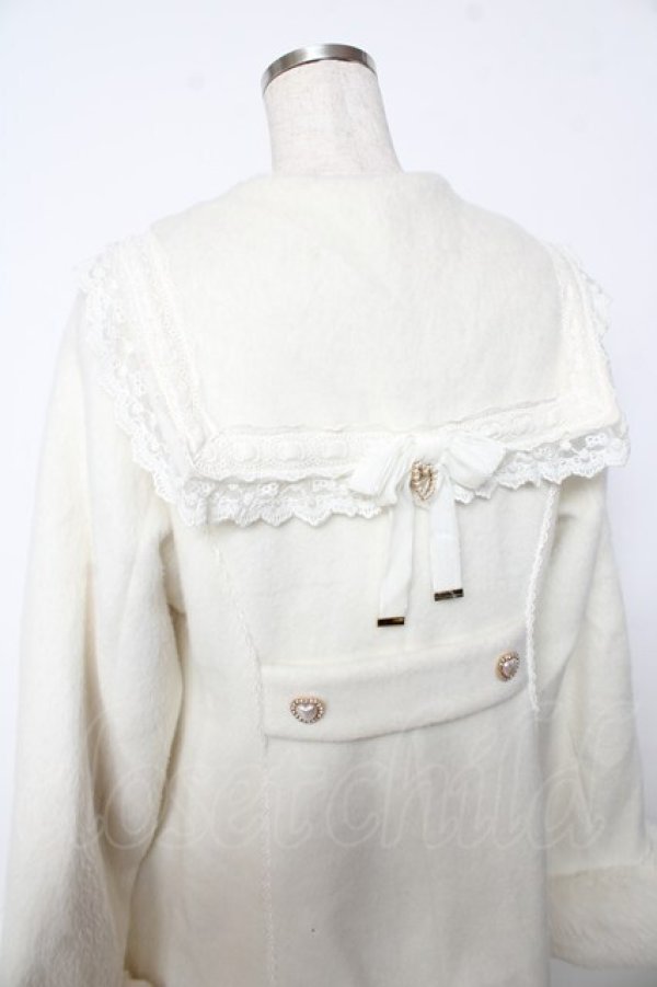 画像4: LIZ LISA / リボンセーラーコート 0 アイボリー Y-25-11-06-075-LO-OP-SZ-ZY (4)