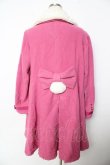 画像2: Angelic Pretty / Twinkle Bearコート  濃いピンク Y-25-11-06-076-AP-CO-SZ-ZY (2)