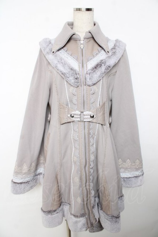 画像1: Ozz oneste / Dark Wizard 裏起毛カーデ  グレー Y-25-11-06-079-OO-CO-SZ-ZY (1)