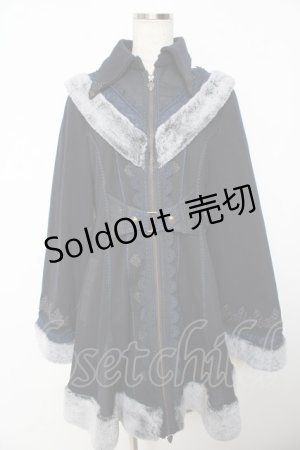 画像: Ozz oneste / Dark Wizard 裏起毛コート  紺 Y-25-11-06-080-OO-CO-SZ-ZY