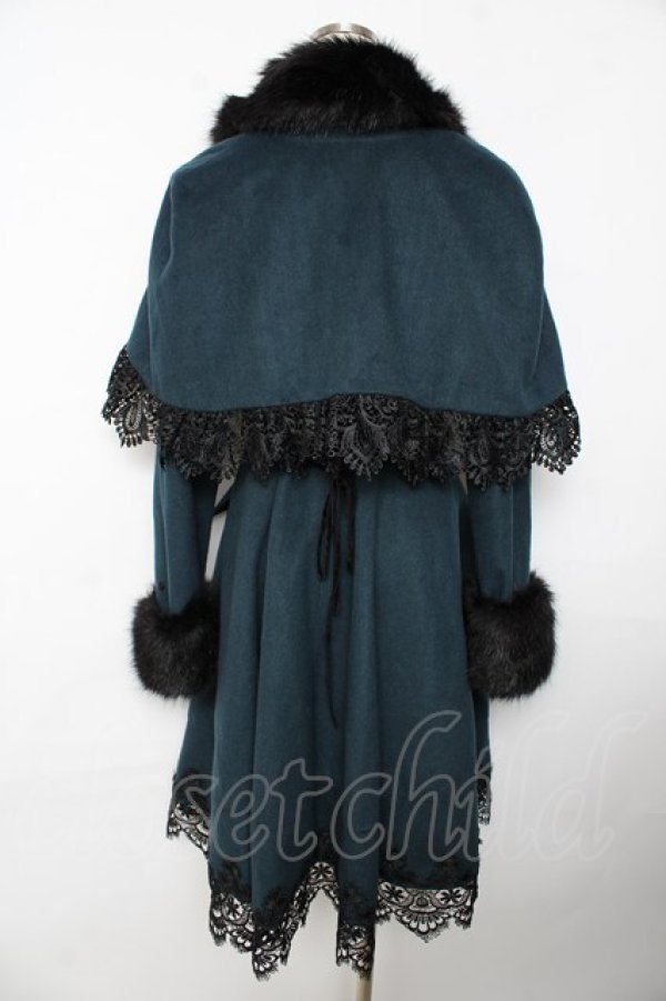 ATELIER PIERROT／フルール・ケープコート ATELIER PIERROT / フルールケープコート グリーン Y-25-11-06-084-EL