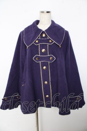 画像: metamorphose / Wish Upon a Star Aラインコート 1 パープル Y-25-11-06-086-ME-CO-SZ-ZY