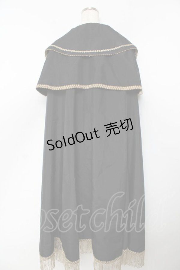 画像2: ALICE and the PIRATES / Dark Night マント  黒 Y-25-11-06-095-PA-CO-SZ-ZY (2)