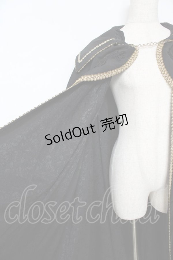 画像4: ALICE and the PIRATES / Dark Night マント  黒 Y-25-11-06-095-PA-CO-SZ-ZY (4)