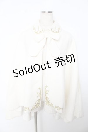 画像: Princess Chronicles / マントコート  アイボリー Y-25-11-06-096-PU-CO-SZ-ZY