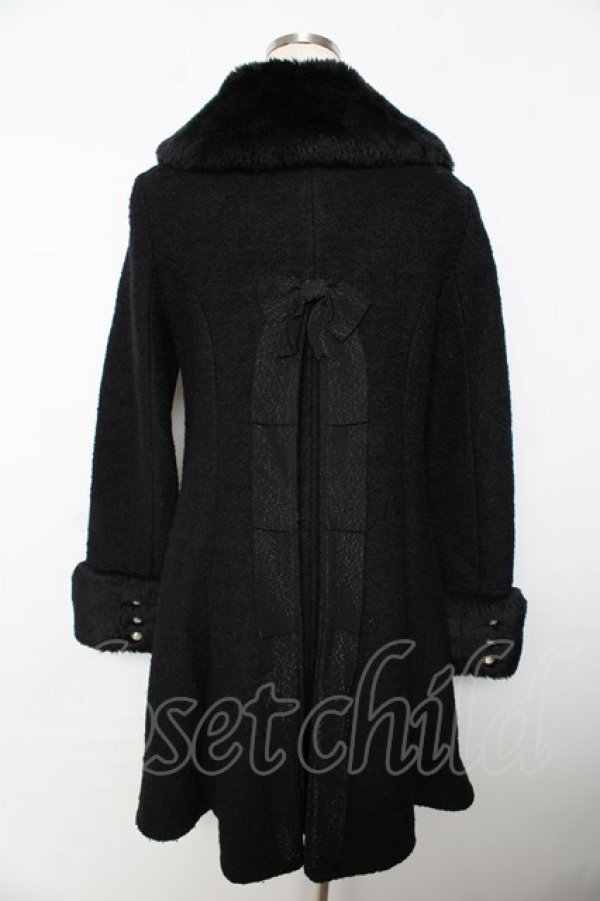 画像2: Angelic Pretty / ローラビジューコート  黒 Y-25-11-06-097-AP-CO-AS-ZY (2)