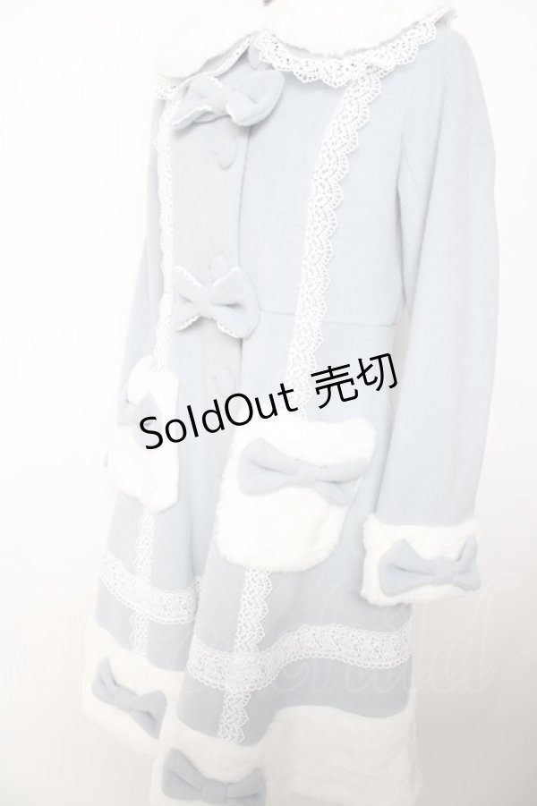 画像3: axes femme kawaii / スノードルチェコート  サックス Y-25-11-06-098-AX-CO-AS-ZY (3)