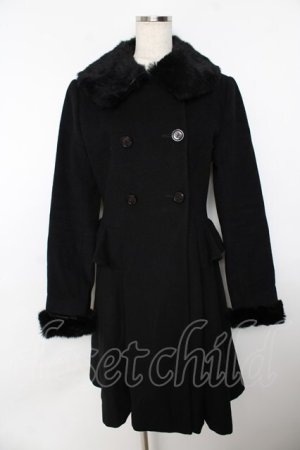 画像: Moi-meme-Moitie / バッスルコート 2 ブラック Y-25-11-06-099-MO-CO-SZ-ZY