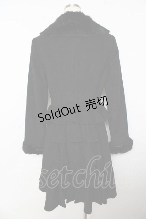 画像2: Moi-meme-Moitie / バッスルコート 2 ブラック Y-25-11-06-099-MO-CO-SZ-ZY (2)