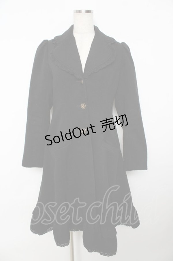 画像1: ALICE and the PIRATES / ジゼリアコート  黒 Y-25-11-06-100-PA-CO-SZ-ZY (1)