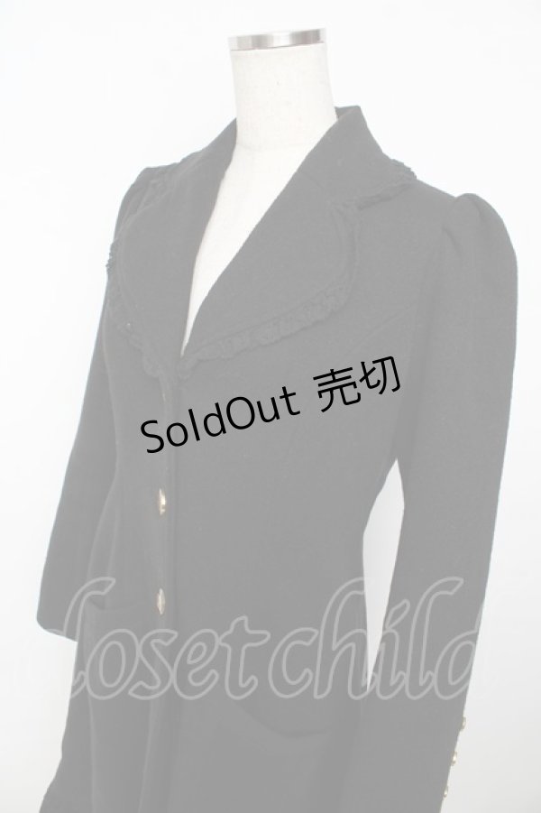 画像3: ALICE and the PIRATES / ジゼリアコート  黒 Y-25-11-06-100-PA-CO-SZ-ZY (3)