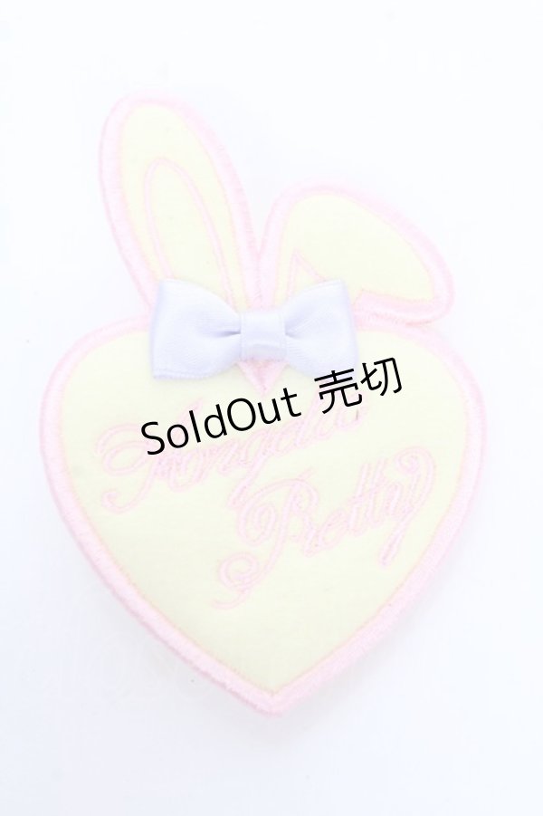 画像1: Angelic Pretty / Happiness Bunnyクリップ  イエロー Y-25-11-06-002-AP-ZA-SZ-ZY (1)