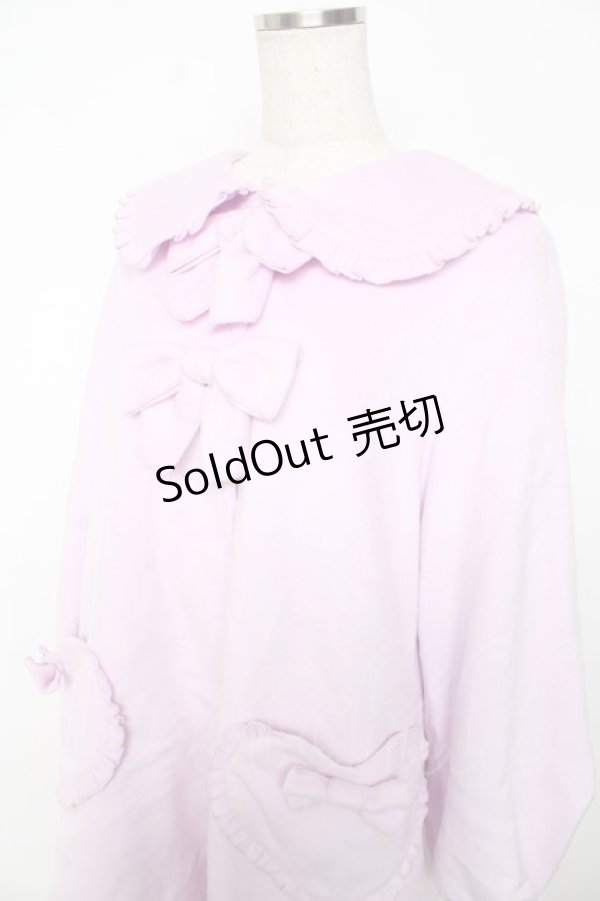 画像3: Doll Paradise / ハートポケットAラインコート M ラベンダー Y-25-11-06-110-LO-CO-SZ-ZY (3)