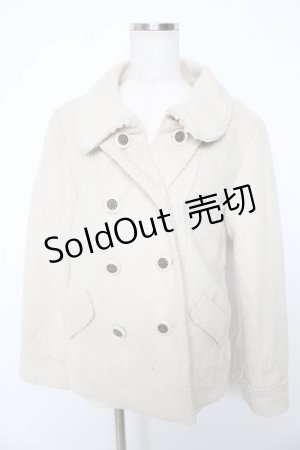 画像: axes femme / Wボタンショートコート M 生成 Y-25-11-06-111-AX-CO-SZ-ZI